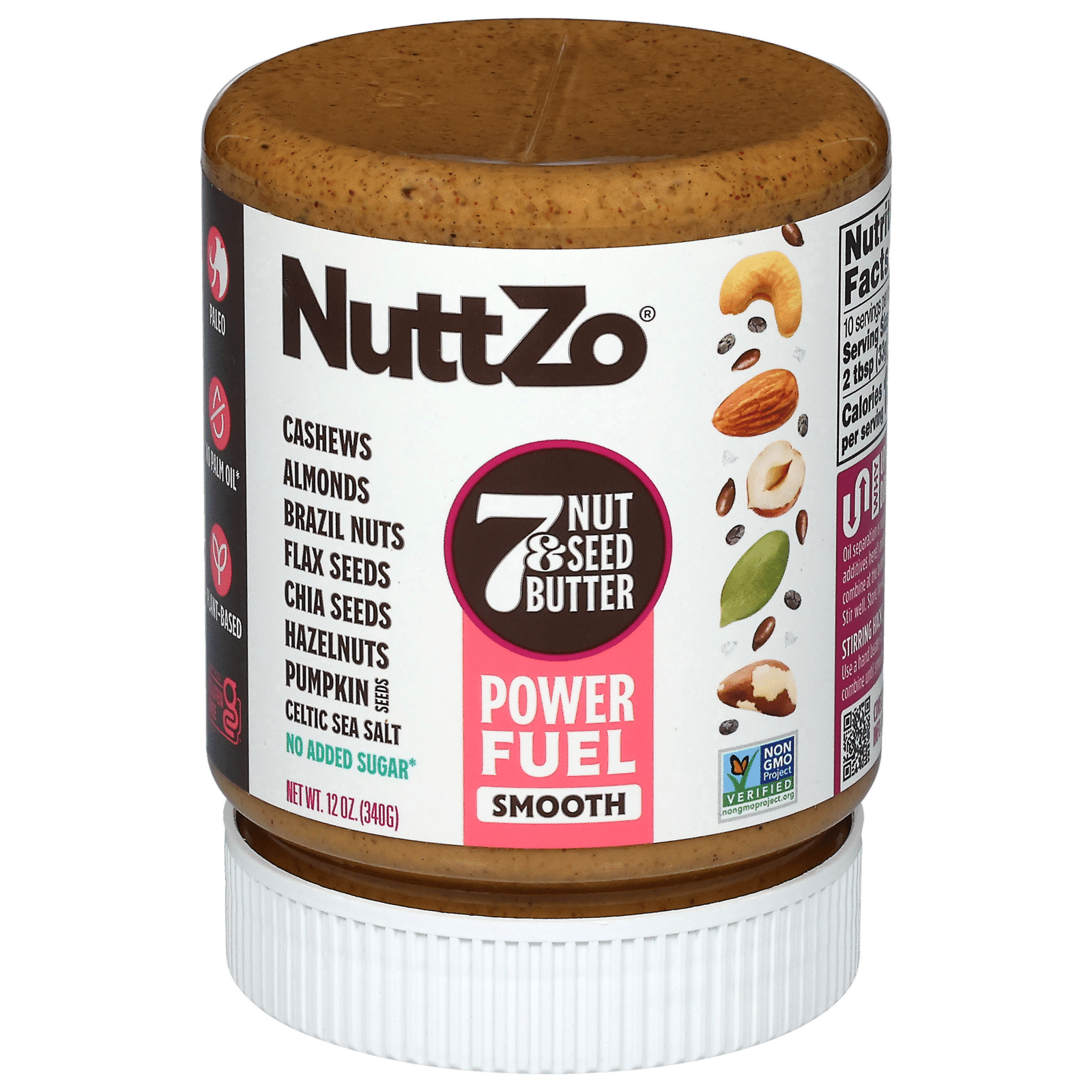 NuttZo 7 Nut & Seed Butter Power Fuel Smooth