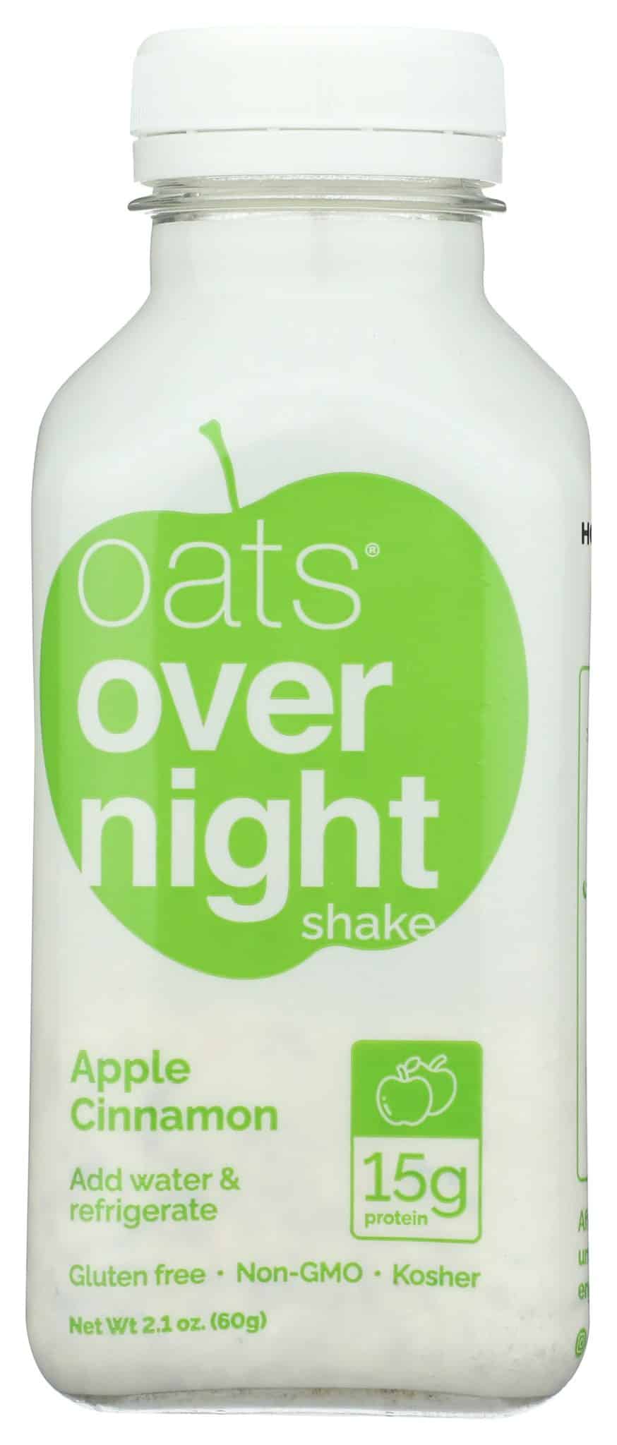 Oats Overnight Overnight Oats Shake Apple Cinnamon