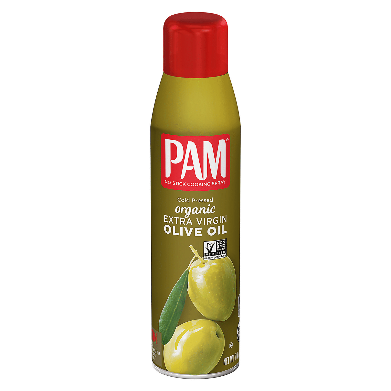 Pam Cold Pressed Olive Oil Spray Extra Virgin Organic