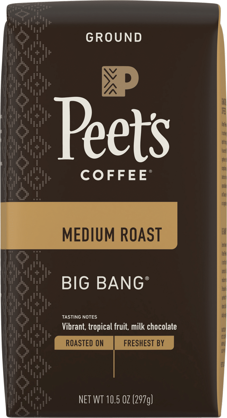 Peet's Coffee Ground Medium Roast Big Bang Coffee
