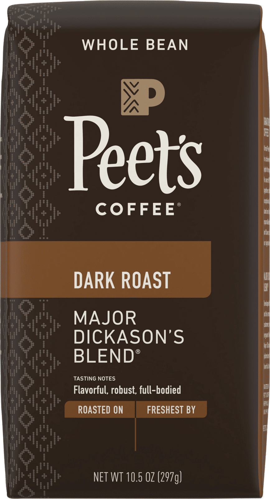 Peet's Coffee Whole Bean Dark Roast Major Dickason's Blend