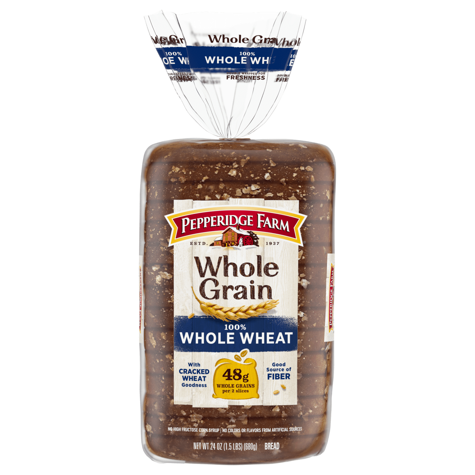 Pepperidge Farm Whole Grain Whole Grain Bread 100% Whole Wheat