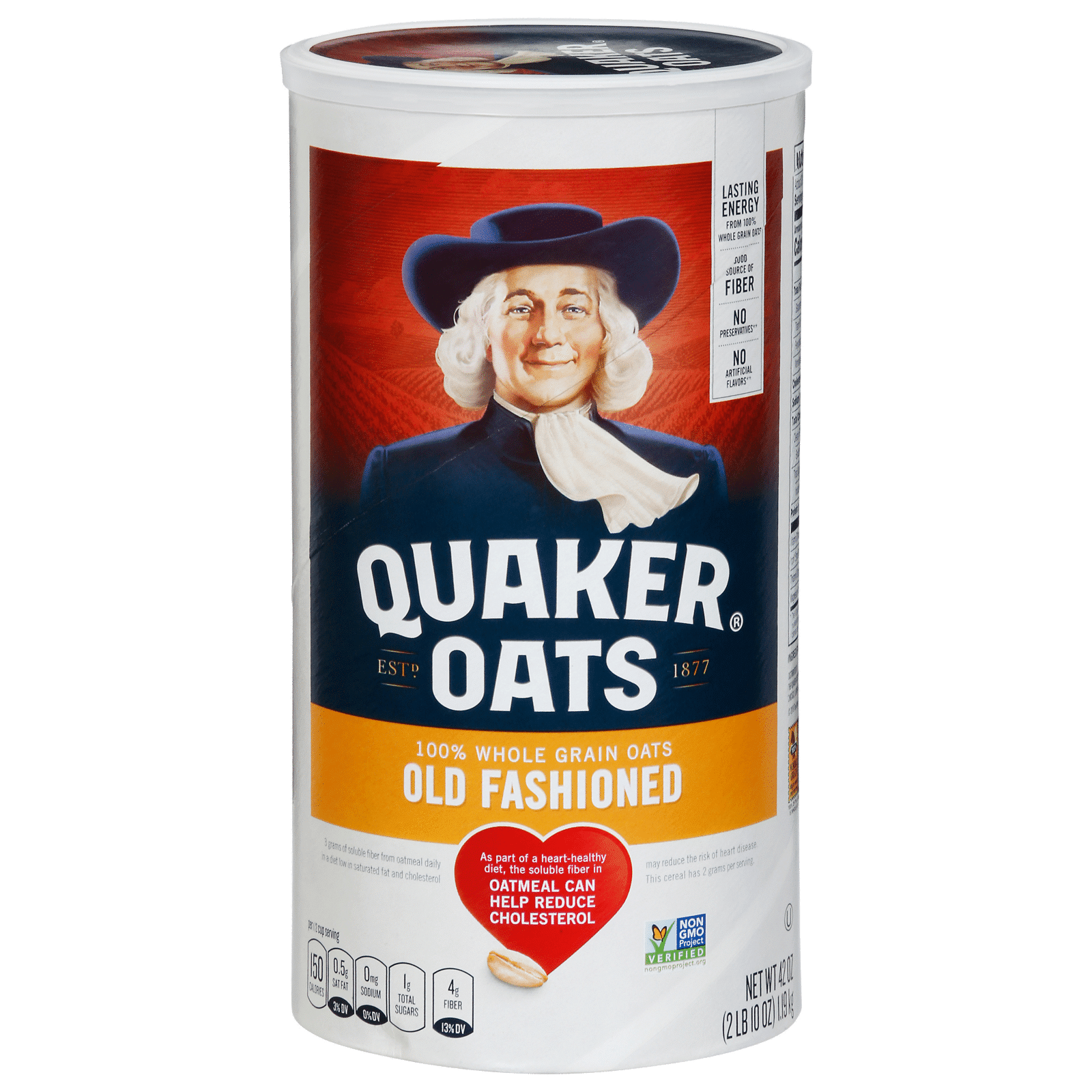 Quaker Oats 100% Whole Grain Old Fashioned Oats