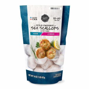 Sam's Choice Frozen Wild Caught Sea Scallops