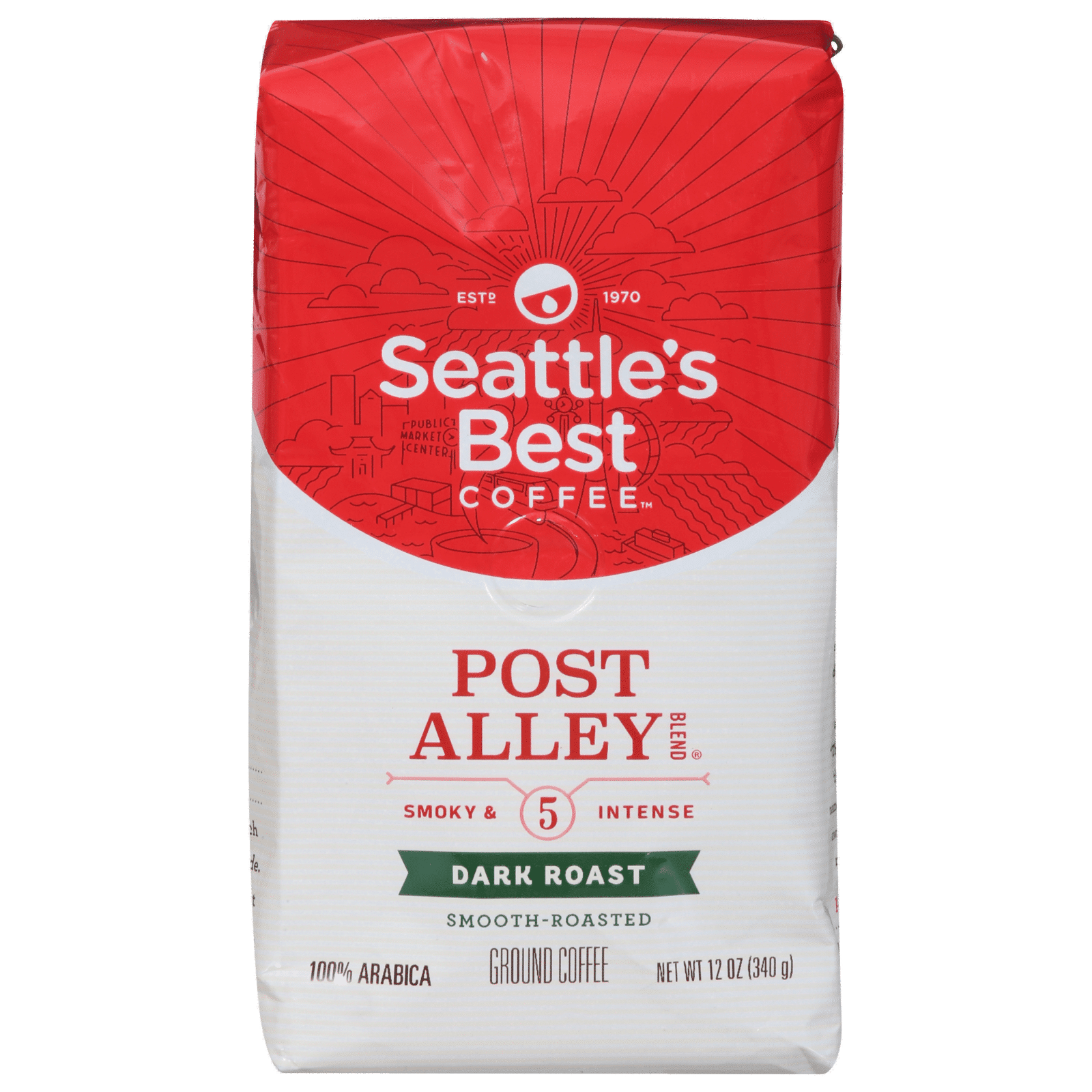Seattle's Best Coffee Post Alley Blend Dark Roast Ground Coffee