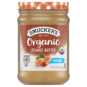 Smucker's Peanut Butter Creamy Organic