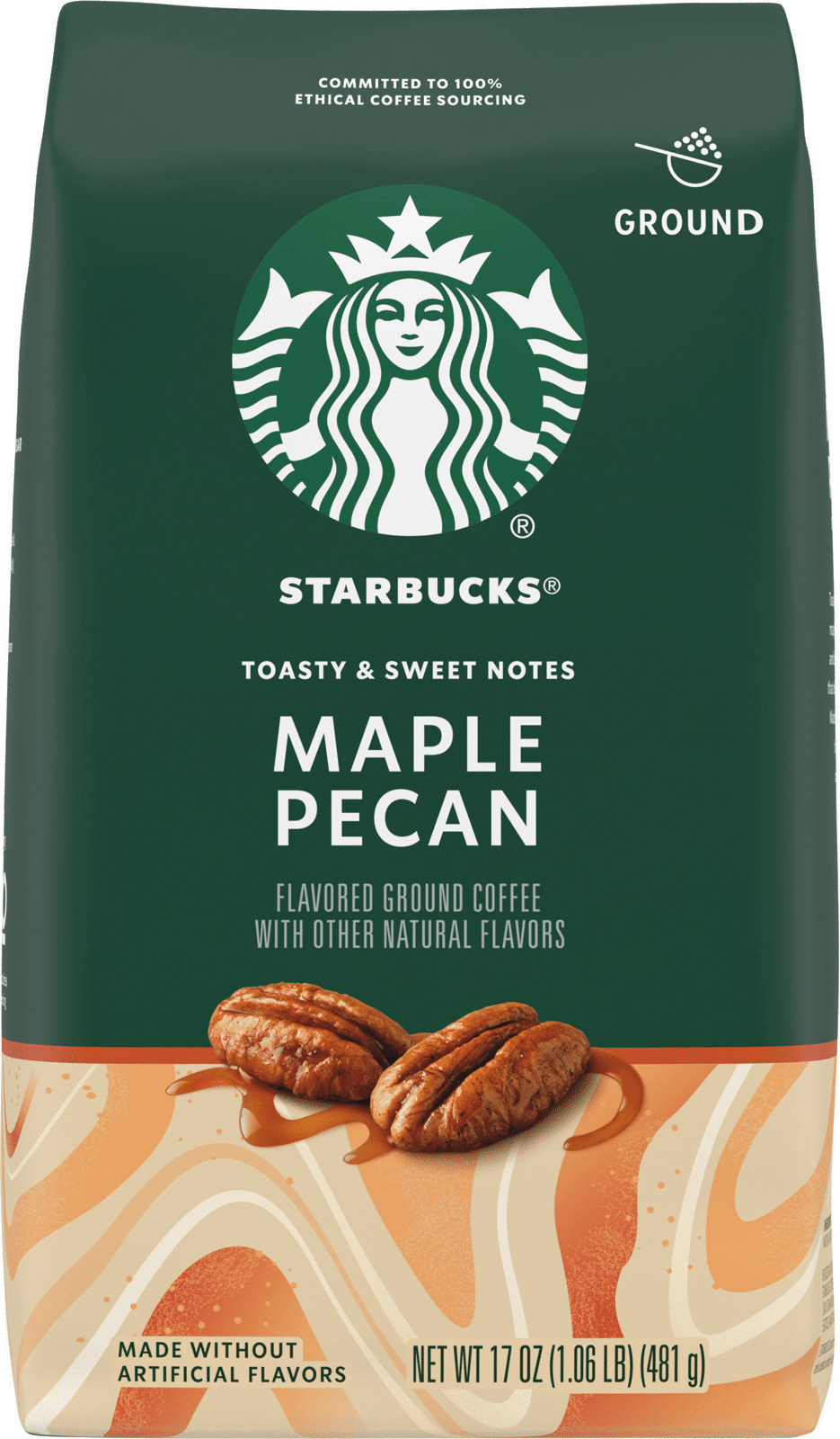 Starbucks Ground Maple Pecan Coffee