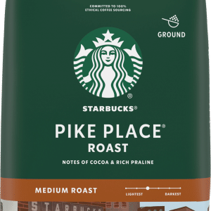 Starbucks Medium Roast Ground 100% Arabica Pike Place Roast Coffee