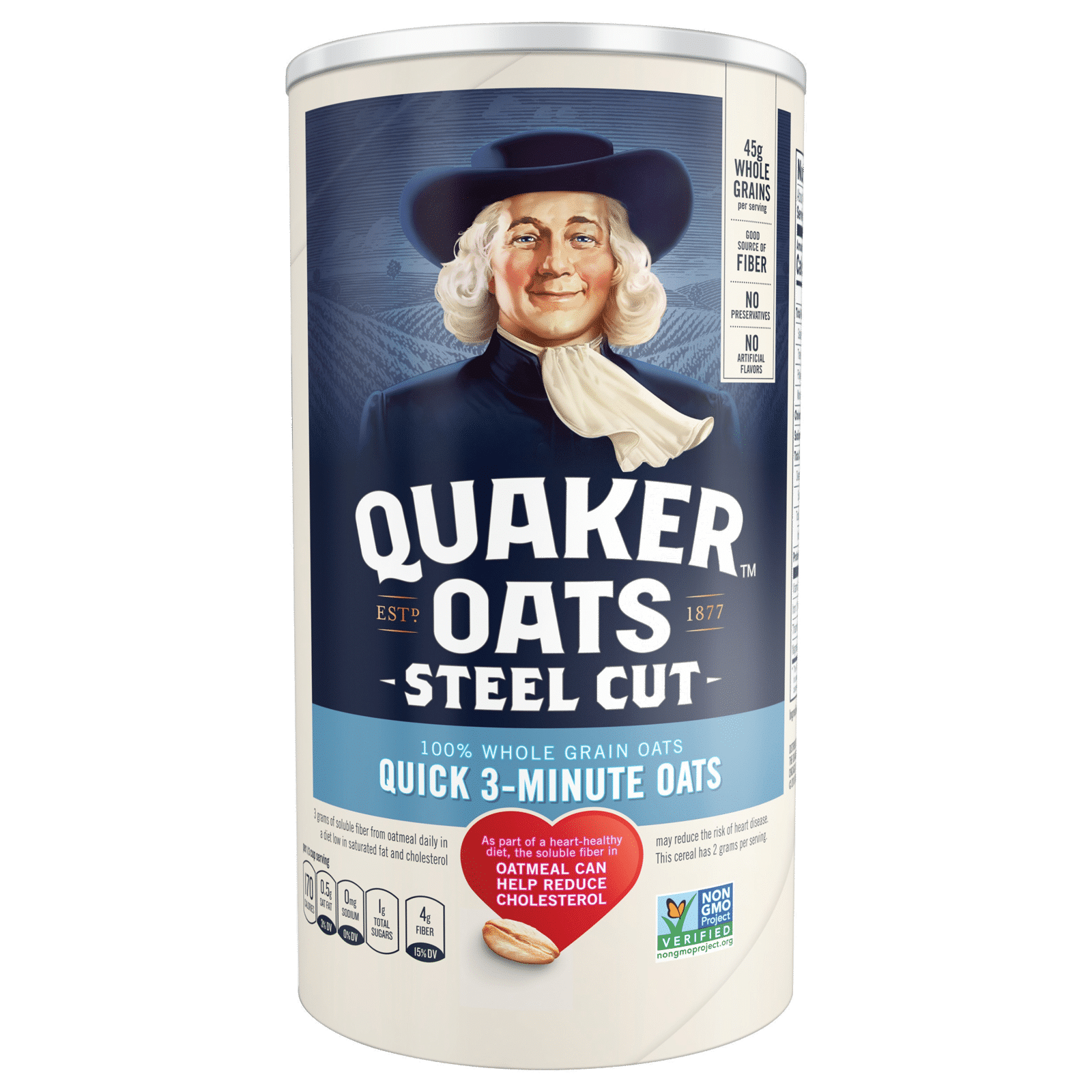 Quaker Steel Cut Quick 3-Minute Oats