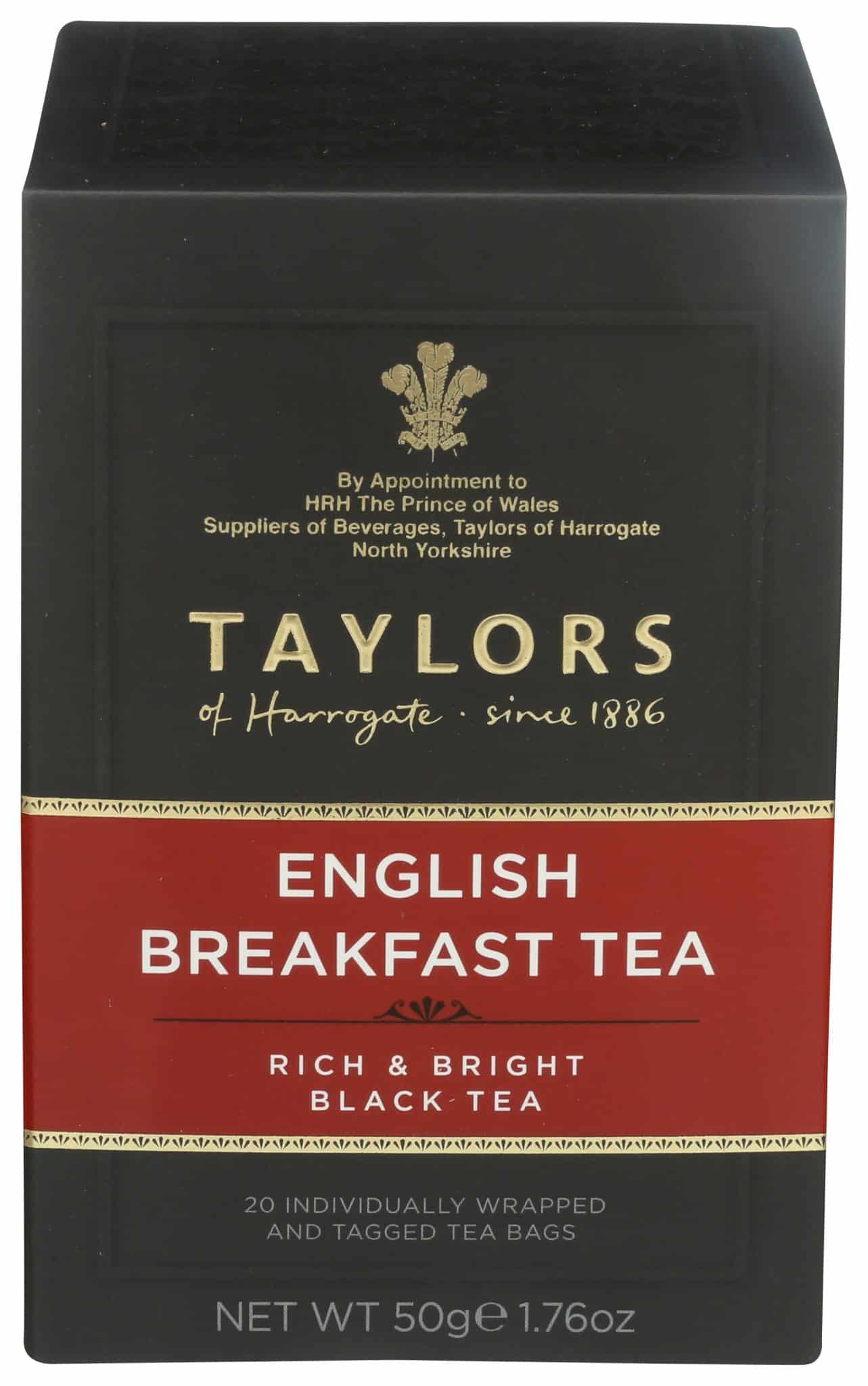 Taylors Of Harrogate English Breakfast Tea 20 Each